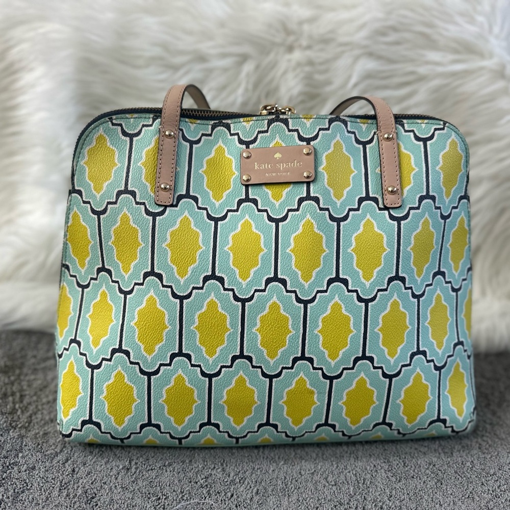 Kate Spade Geometric Tote Bag
